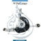 Mercedes-Benz E Class W214 Steering Knuckle, 4-Matic, Front Right Side, Complete - OEM Part Number A2143320400 Used Original
