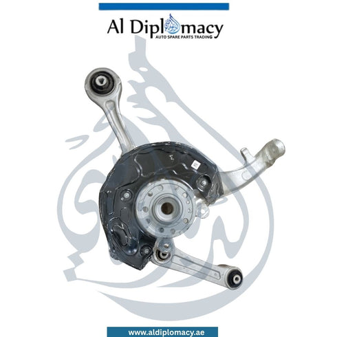 Mercedes-Benz E Class W214 Steering Knuckle, Front Left Side, Complete - OEM Part Number A2143320100 Used Original