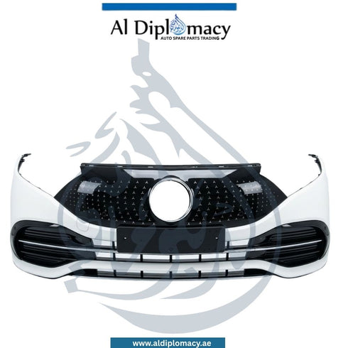 Mercedes-Benz Eqs Class V297 Front Bumper, Normal, Complete - OEM Part Number A2978807702 Used Original