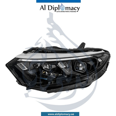 Mercedes-Benz EQS Class V297 Headlight LED Left Side, Complete - OEM Part Number A2979061102 Mercedes Genuine Used