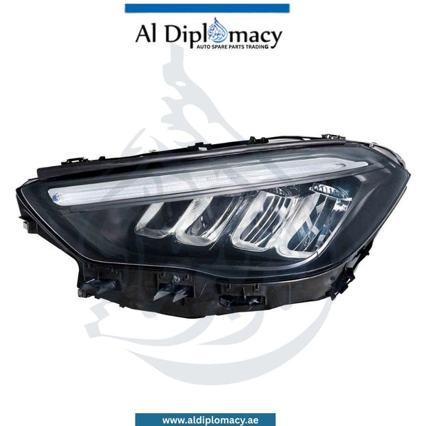 Mercedes-Benz Gla Class H247 Headlight Static LED Left Side Complete - OEM Part Number A2479064904 Original Mercedes-Benz Used Part