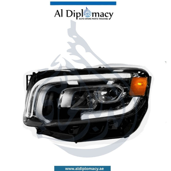 Mercedes-Benz GLB Class X247 Headlight LED USA Type Left Side Empty - OEM Part Number A2479064100 TYC