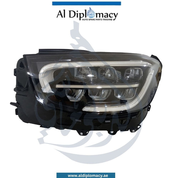 Mercedes-Benz GLC Class X253 Headlight Static LED Low Configuration Left Side Empty - OEM Part Number A2539068101 TYC