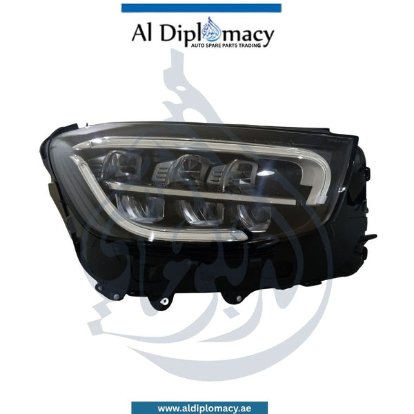 Mercedes-Benz GLC Class X253 Headlight Static LED Low Configuration Right Side Empty - OEM Part Number A2539068201 TYC