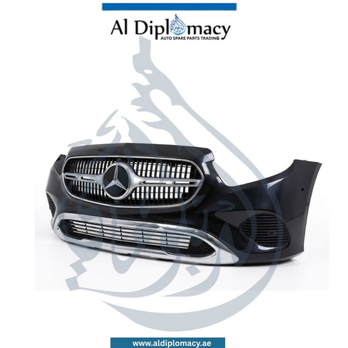 Mercedes-Benz GLC Class X254 complete normal front bumper without sensor hole, original Mercedes used part, OEM A2548856100