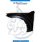 Original Mercedes-Benz GLC Class X254 Front Fender, Left Side - Used OEM Part Number A2548809300