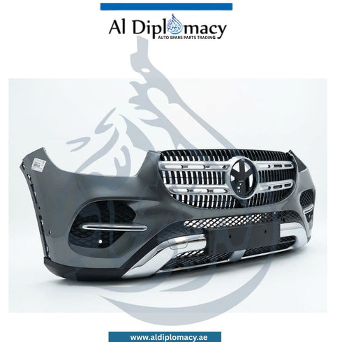 Mercedes-Benz GLE Class W167 Front Bumper, With Sensor Hole, Normal, Complete - OEM Part Number A1678806106 Used Original
