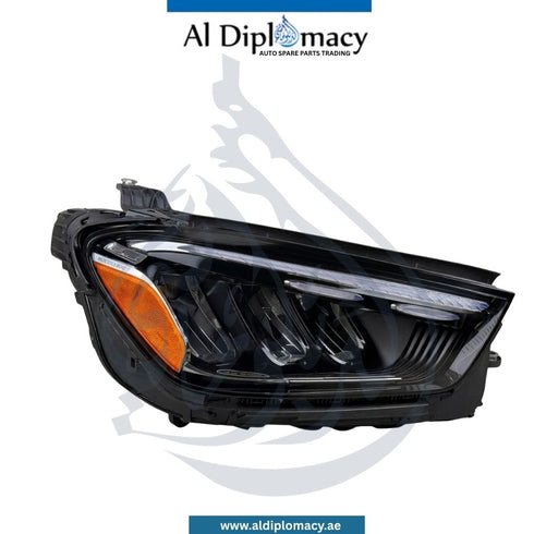 Original Mercedes-Benz GLE Class W167 Headlight, LED, USA Type, Right Side, Complete - Used OEM Part Number A1679068804