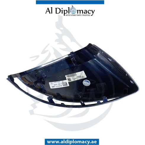 Mercedes-Benz Mirror Cover Blue Left Side - OEM Part Number A0998110100 5890 Original Mercedes-Benz Used Part
