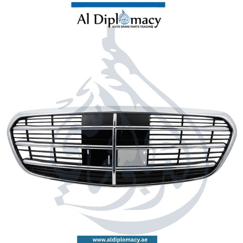 Mercedes-Benz S Class W223 Show Grille Black - Used OEM Part Number A2238801701 9040 Mercedes Genuine