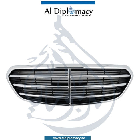 Mercedes-Benz S Class W223 Show Grille Black - Used OEM Part Number A2238803800 9040 Mercedes Genuine