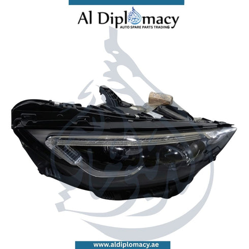 Original Mercedes-Benz Sl Class R232 Headlight, Digital LED, Left Side, Complete - Used OEM Part Number A2329063902