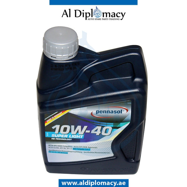 ENGINE OIL 10W40 1LT for BMW models, Part Number PEN-83219407782-1LT