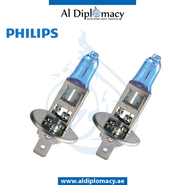 Bulb, BLUE H1 for Mercedes-Benz models, Part Number PHS-12258DVS2