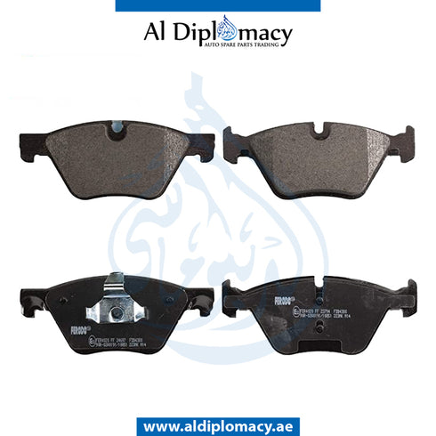 Front BRAKE PAD for BMW 5 Series F10 (2010-2016) models, Part Number RM-34116775310