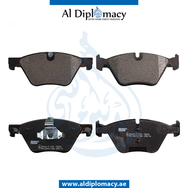 Front BRAKE PAD for BMW 5 Series F10 (2010-2016) models, Part Number RM-34116775310