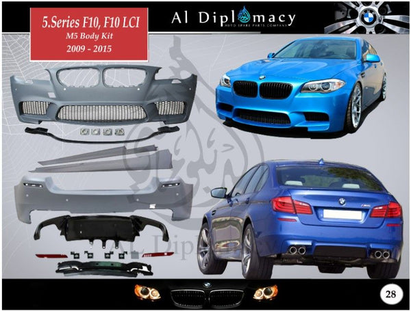 SERIES F10, F10 LCI M5 2009-2015 for BMW 5 Series F10 (2010-2016) models