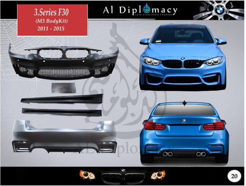 Series-f30-m3-2011-2015 for BMW 3 Series F30 (2011-2015) models