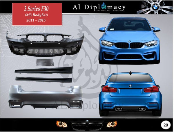 Series-f30-m3-2011-2015 for BMW 3 Series F30 (2011-2015) models