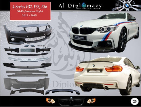 Series-f32-f33-f36-m-performance-2012-2015 for BMW 4 Series F32 (2013-2017) models