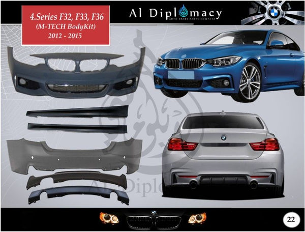 Series-f32-f33-f36-m-tech-2012-2015 for BMW 4 Series F32 (2013-2017) models