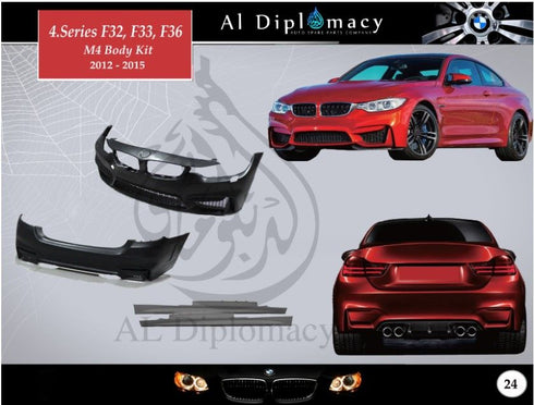 Series-f32-f33-f36-m4-2012-2015 for BMW 4 Series F32 (2013-2017) models