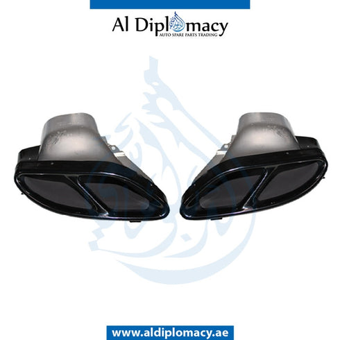 EXHAUST TAILPIPE Tip, SET for Mercedes-Benz GLC Class W253 (2015-2022) models, Part Number T-0004900727/0827