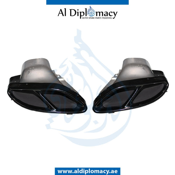 EXHAUST TAILPIPE Tip, SET for Mercedes-Benz GLC Class W253 (2015-2022) models, Part Number T-0004900727/0827