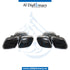EXHAUST TAILPIPE Tip, SET for Mercedes-Benz C Class W205 (2015-2021) models
