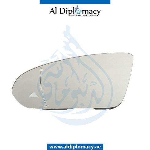 Left Mirror, GLASS for Mercedes-Benz A Class C192 (2015-2022) models, Part Number T-0998102101
