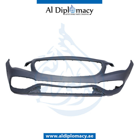Front Bumper, WITH SENSOR Hole, AMG for Mercedes-Benz CLA Class W117 (2013-2022) models, Part Number T-1178802301