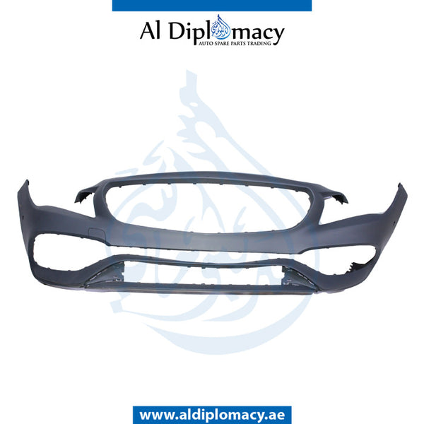 Front Bumper, WITH SENSOR Hole, AMG for Mercedes-Benz CLA Class W117 (2013-2022) models, Part Number T-1178802301