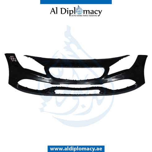 Front Bumper, WITHOUT SENSOR Hole, AMG for Mercedes-Benz CLA Class W117 (2013-2022) models