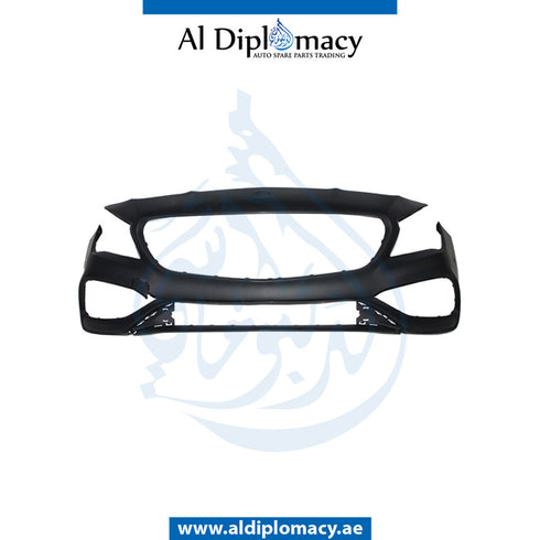 Front Bumper, WITH WIPER Hole, AMG for Mercedes-Benz CLA Class W117 (2013-2022) models