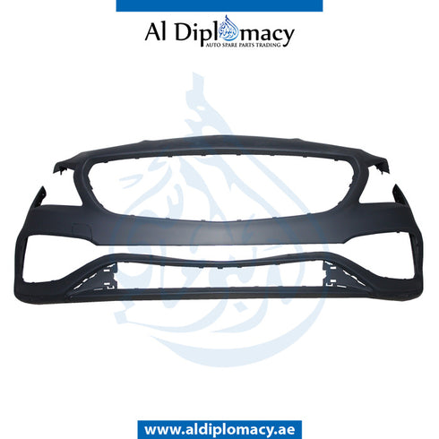 Front Bumper, WITH WIPER Hole, AMG for Mercedes-Benz CLA Class W117 (2013-2022) models