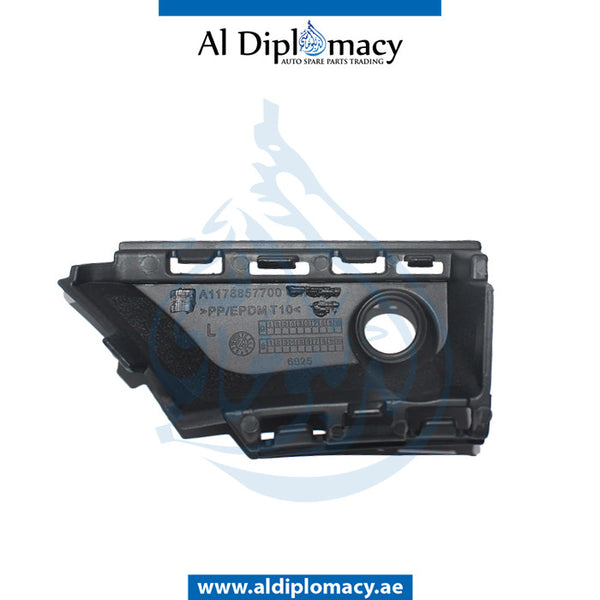 Front Left Lower BUMPER GRILLE Cover, CENTER for Mercedes-Benz CLA Class W117 (2013-2022) models, Part Number T-1178857700-CN