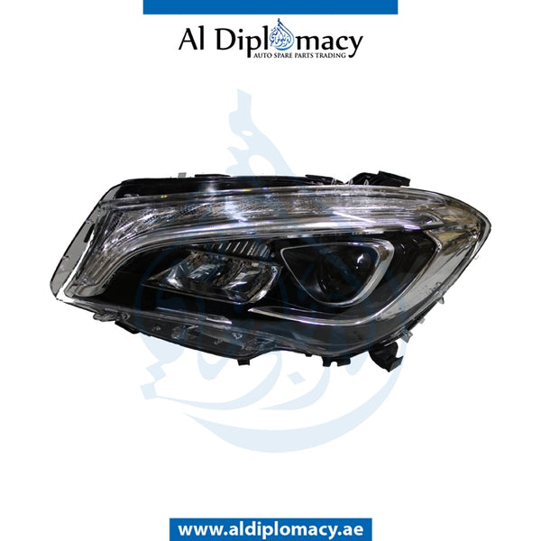 Left Headlight, UPGRADE FROM NORMAL TO LED for Mercedes-Benz CLA Class W117 (2013-2022) models, Part Number T-1179067800-UPGRADE NORMAL