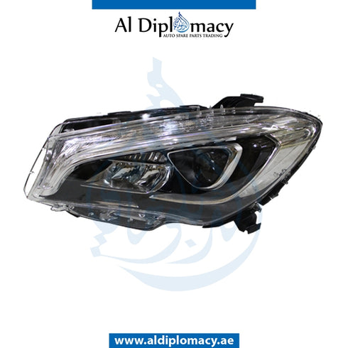 Left Headlight, UPGRADE FROM XENON TO LED for Mercedes-Benz CLA Class W117 (2013-2022) models, Part Number T-1179067800-UPGRADE XENON