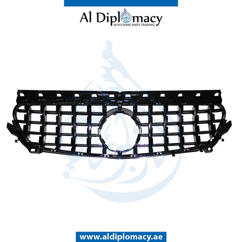 SHOW Grille, GT Style, BLACK for Mercedes-Benz CLA Class W117 (2013-2022) models