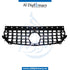 SHOW Grille, GT Style, BLACK for Mercedes-Benz CLA Class W117 (2013-2022) models