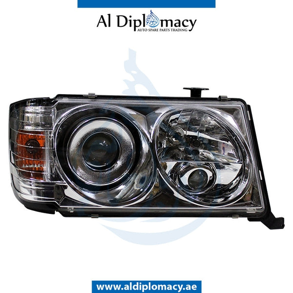 Right Headlight, NORMAL for Mercedes-Benz E Class W124 (1986-1995) models, Part Number T-1248209459