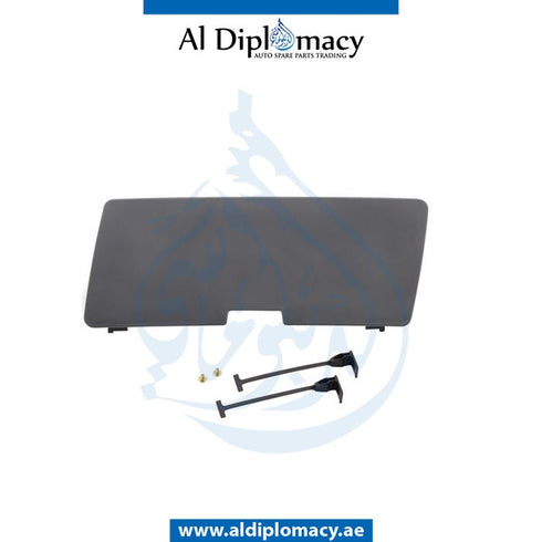 Front BUMPER TOWING HOOK COVER for Mercedes-Benz E Class W124 (1986-1995) models, Part Number T-1248800005