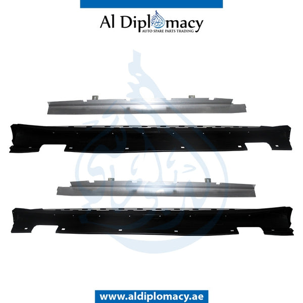 SIDE Step, SET for Mercedes-Benz GLA Class H247 (2014-2020) models, Part Number T-156 SIDESTEP SET