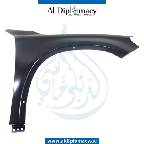 Front Right Fender, WITHOUT SIDE Hole, ALUMINIUM for Mercedes-Benz GLA Class H247 (2014-2020) models, Part Number T-1568800218