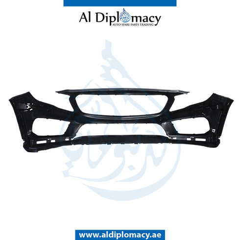 Front Bumper, WITHOUT SENSOR Hole, AMG for Mercedes-Benz GLA Class H247 (2014-2020) models