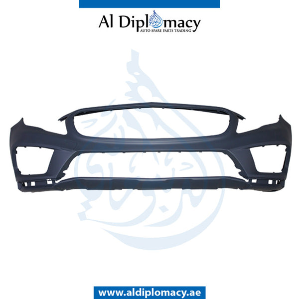 Front Bumper, WITHOUT SENSOR Hole, AMG for Mercedes-Benz GLA Class H247 (2014-2020) models, Part Number T-1568803440