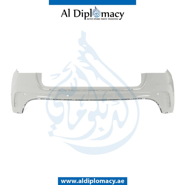 Rear Bumper, WITH SENSOR Hole, EMPTY for Mercedes-Benz GLA Class H247 (2014-2020) models, Part Number T-1568804340