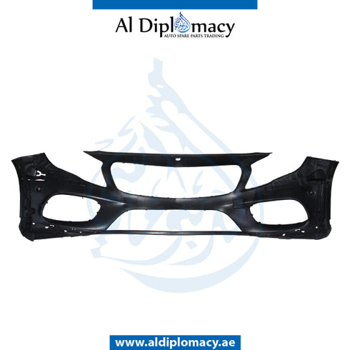 Front Bumper, WITH SENSOR AND CAMERA Hole, AMG for Mercedes-Benz GLA Class H247 (2014-2020) models
