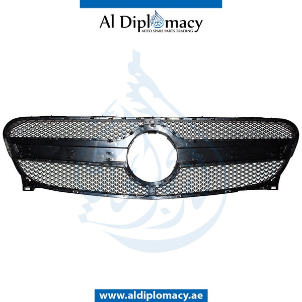 SHOW Grille, WITHOUT Logo, COMPLETE for Mercedes-Benz GLA Class H247 (2014-2020) models, Part Number T-1568880660-CO