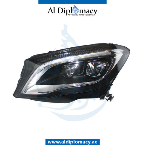 Right Headlight, UPGRADE TO FULL LED for Mercedes-Benz GLA Class H247 (2014-2020) models, Part Number T-1569063200-UPGRADE